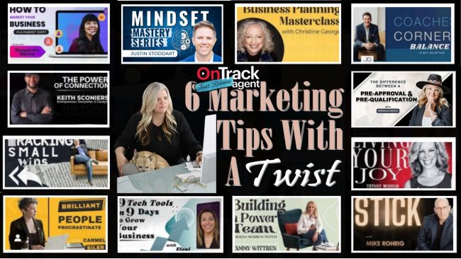 Tracey Hicks teaches 6 marketing tips with a twist