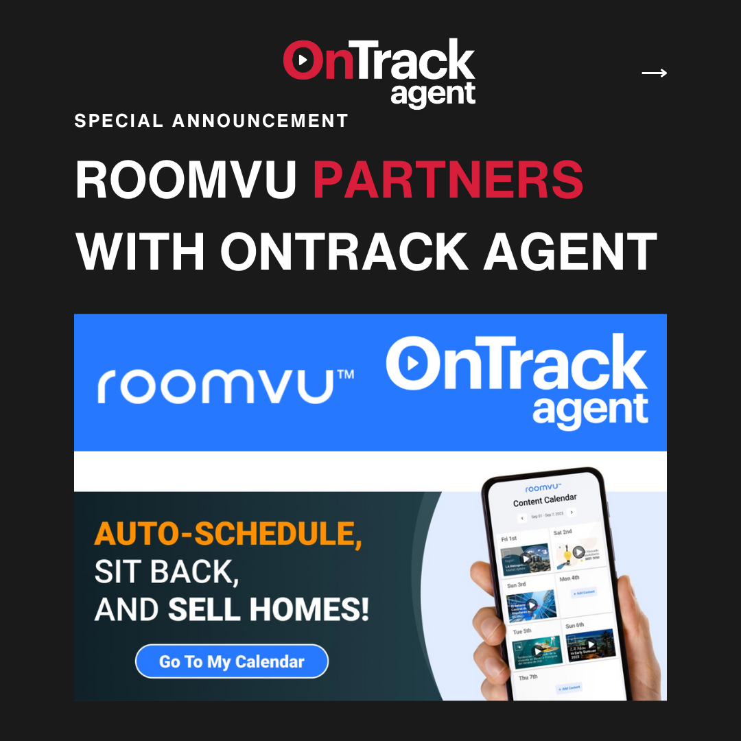 Now Announcing:  RoomVu Partners with OnTrack Agent in Exciting New Collaboration